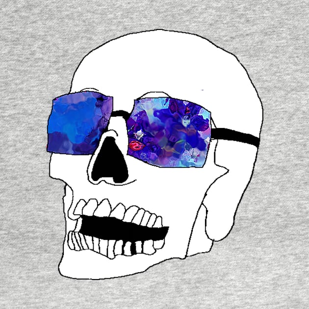 Trippy Skull by iceclothing